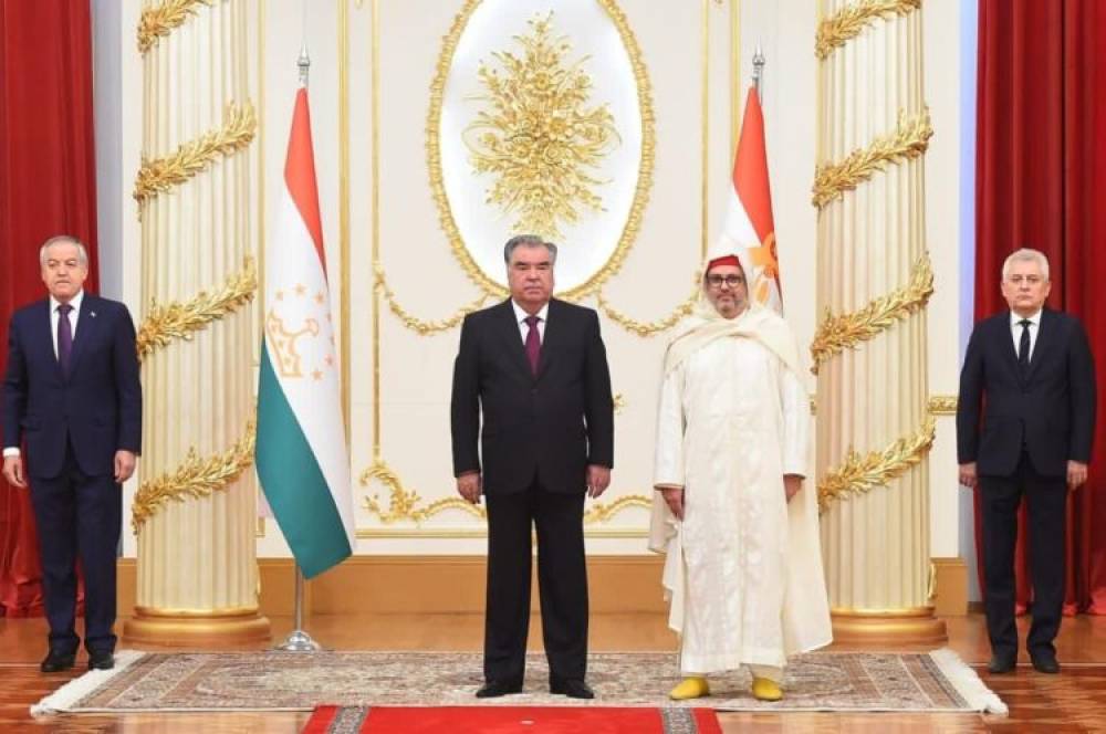 L’Ambassadeur du Roi a présenté ses Lettres de créance au président du Tadjikistan