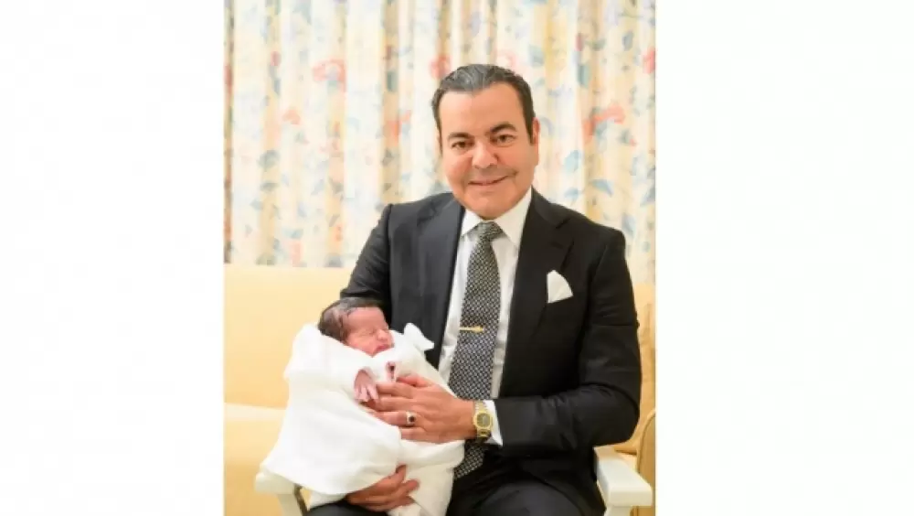 Naissance d'un nouveau-né dans le foyer du prince Moulay Rachid