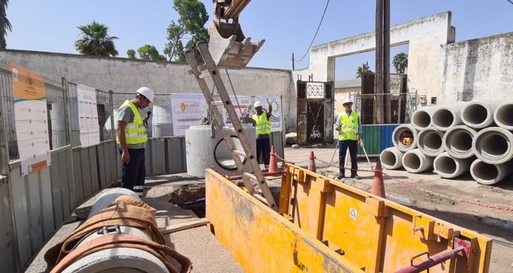 Mise à niveau du réseau d’assainissement de Hay Makam 2ème tranche : 422 familles bénéficiaires