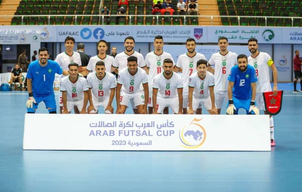 Coupe arabe de futsal : le Maroc bat l'Arabie Saoudite et file en demi-finale