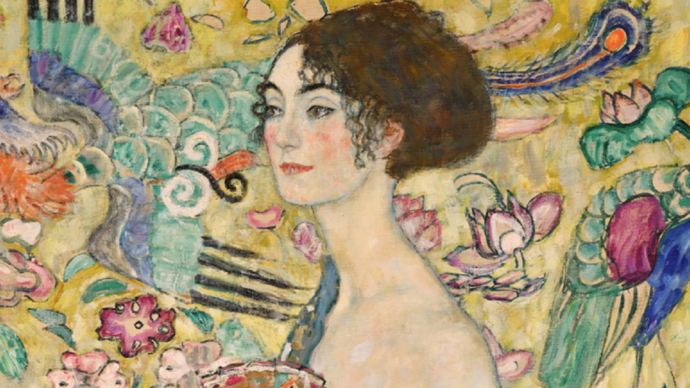 La "Dame à l'éventail" de Gustav Klimt bat le record pour une vente aux enchères en Europe