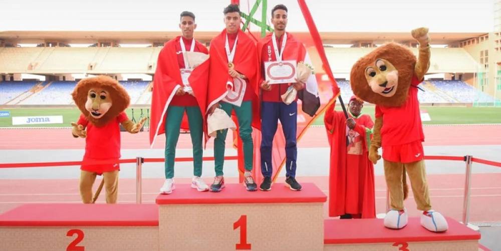 Les athlètes marocains brillent de mille feux lors du 23ème Championnat Arabe d'Athlétisme Senior