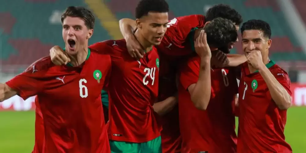 Préparatifs CAN U23: le Maroc s'impose en amical face à la Mauritanie 4-1