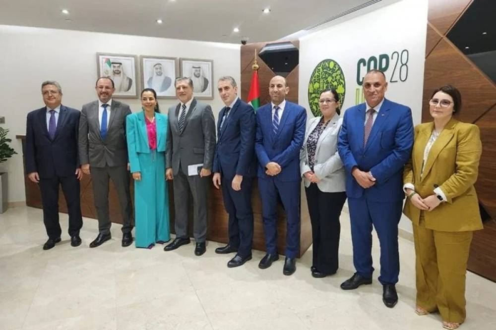 COP 28 : Une délégation marocaine rencontre des responsables émiratis à Abou Dhabi