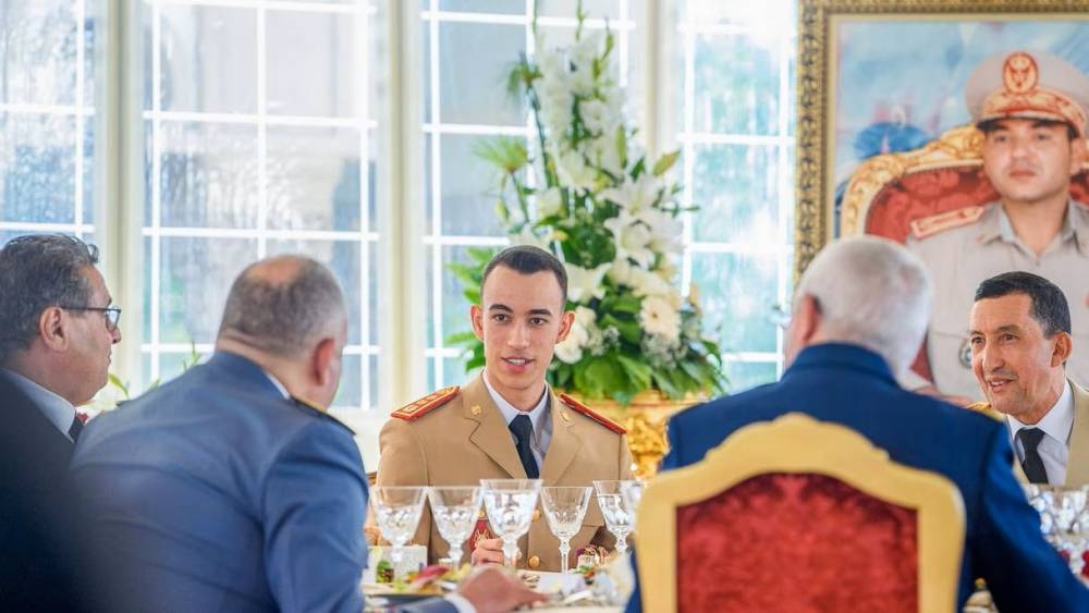 S.A.R. le Prince Héritier Moulay El Hassan préside à Kénitra la cérémonie de sortie de la 23ème promotion du Cours Supérieur de Défense et de la 57ème promotion du Cours Etat-Major