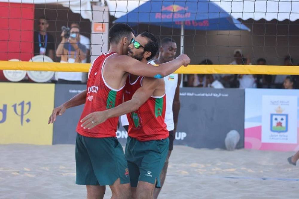 Le Maroc remporte le Championnat d’Afrique de beach-volley et se qualifie pour les JO 2024