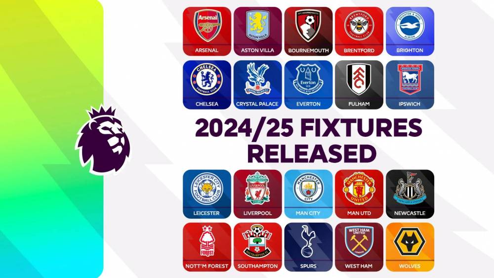 Le calendrier de la Premier League dévoilé