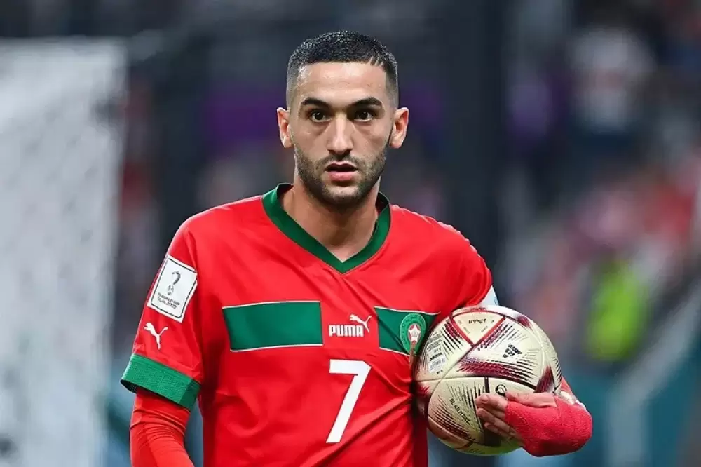 Ziyech en route pour dépasser Bassir au classement des meilleurs buteurs du Maroc