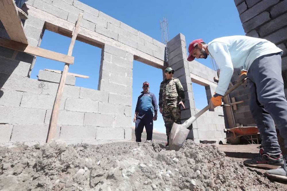 Al Haouz : Plus de 40.000 chantiers de reconstruction des habitations lancés