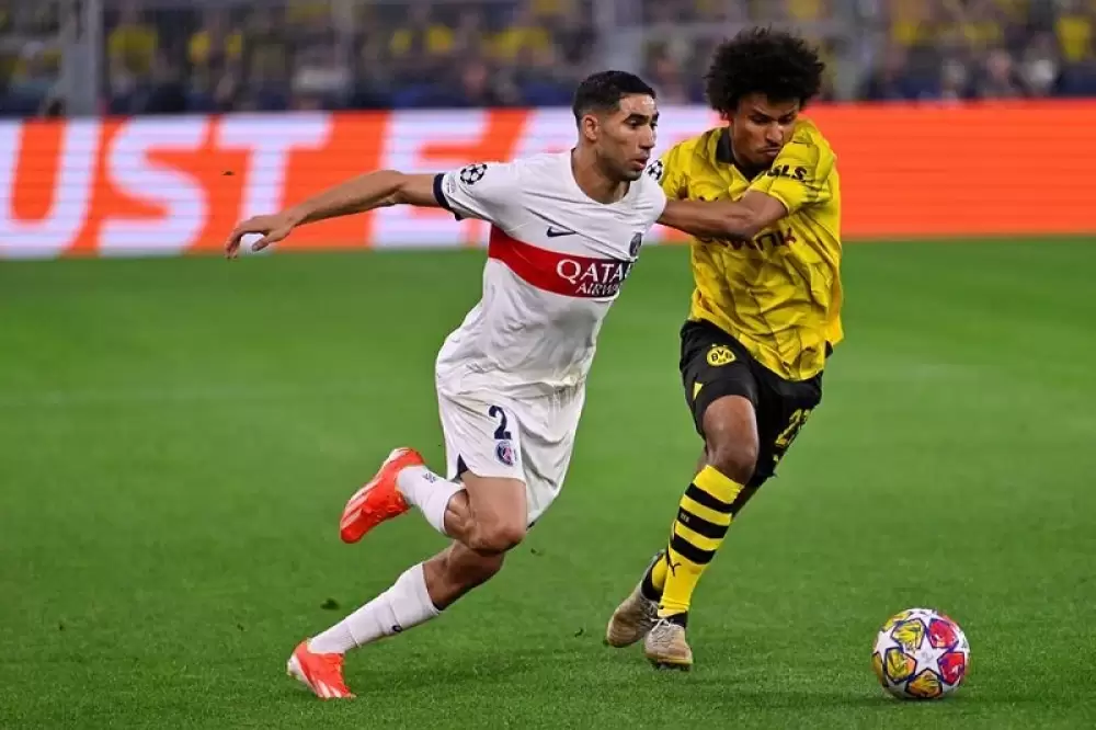 PSG : Achraf Hakimi est le joueur qui a crée le plus d'occasions en Ligue des Champions