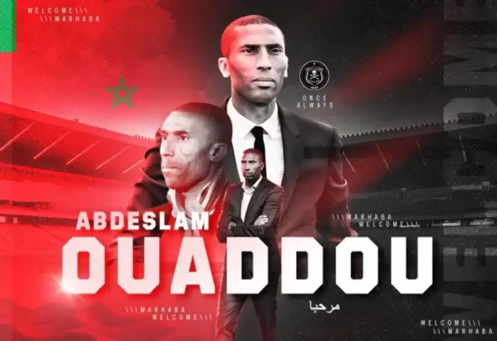 Afrique du Sud : Abdeslam Ouaddou nommé entraîneur des Orlando Pirates