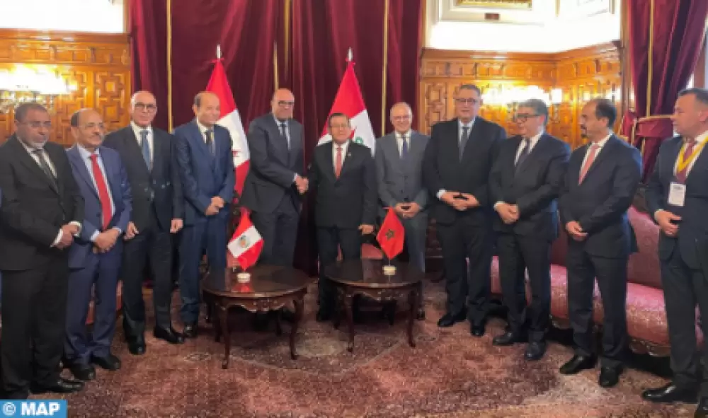 Chambre des Conseillers et Congrès péruvien : une volonté commune de consolider les relations parlementaires entre le Maroc et le Pérou