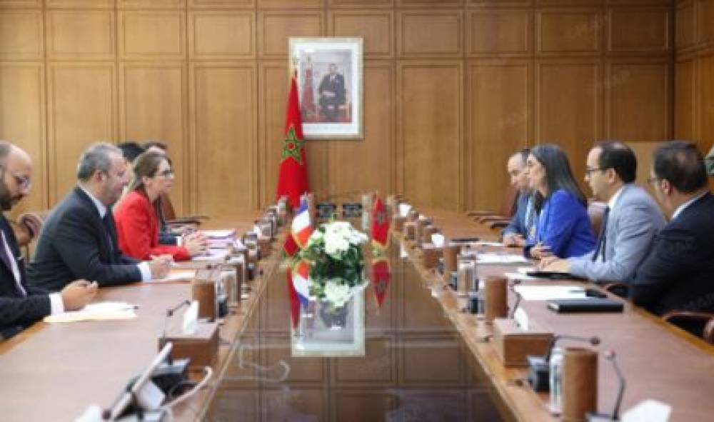 Rabat: L'emploi des femmes au centre d'entretiens entre Mmes Fettah et Bergé
