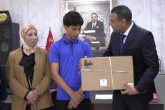 Bac 2025 : Cérémonie en l'honneur de Omar El Hariri, qui a obtenu la meilleure moyenne nationale
