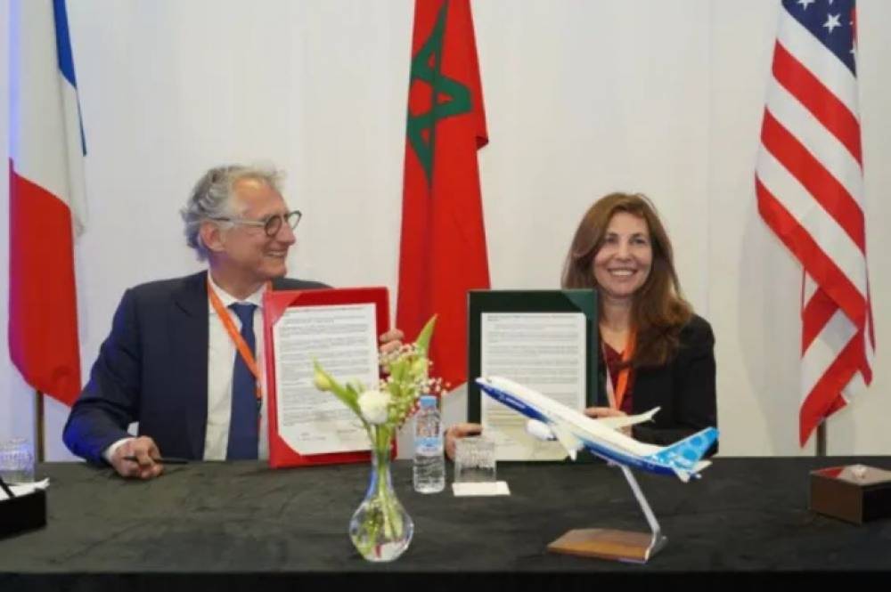 Le Bourget : Figeac Aero et Boeing officialisent leur partenariat au Maroc