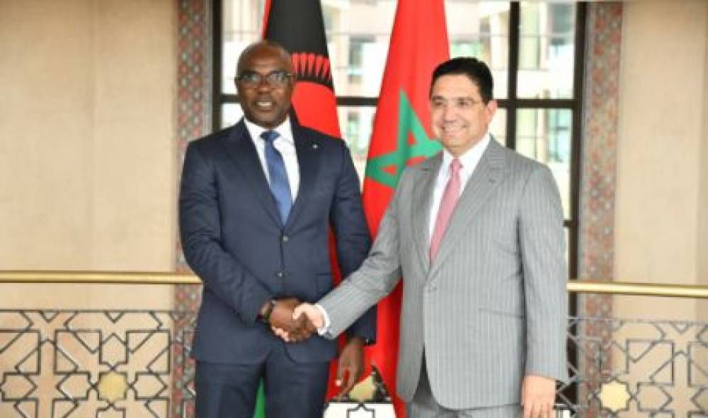 M. Bourita reçoit l'envoyé spécial du Président du Malawi, porteur d'un message à Sa Majesté le Roi