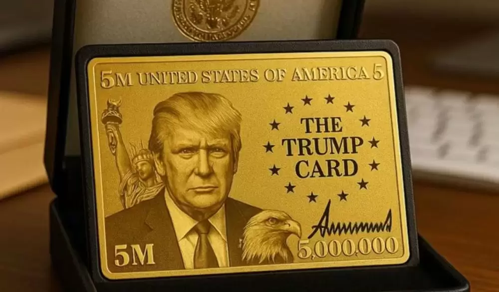 Trump révèle le site de la "Gold Card", le visa pour millionnaires