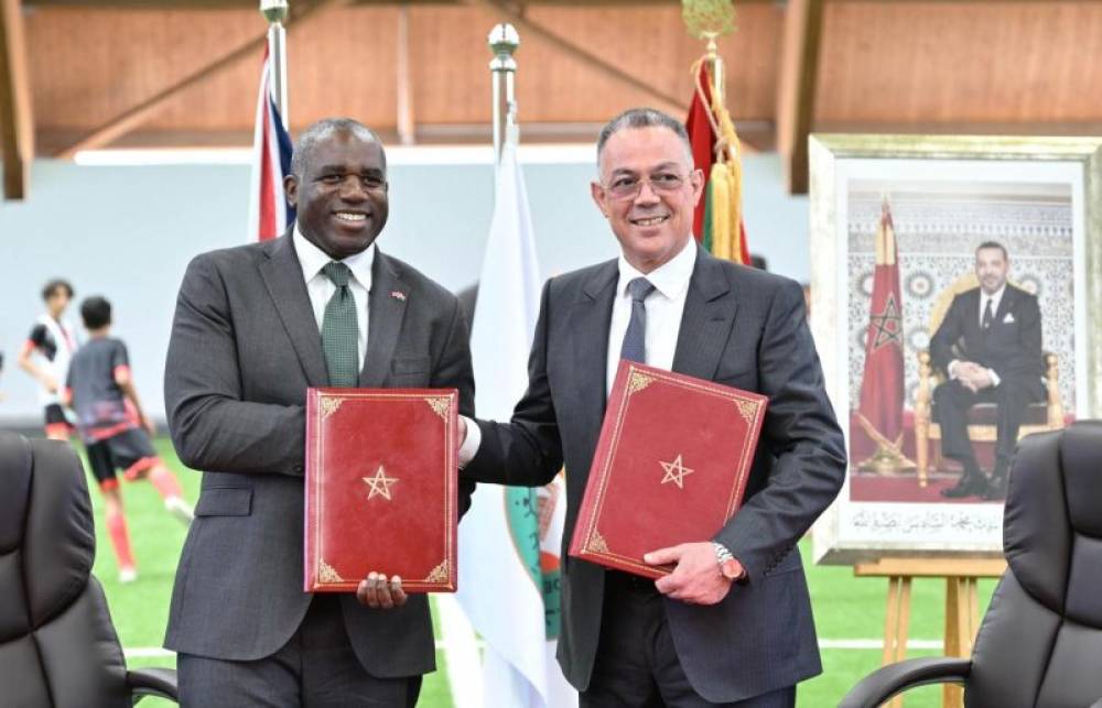 Maroc/Royaume-Uni : Mémorandum d’entente pour le mondial 2030