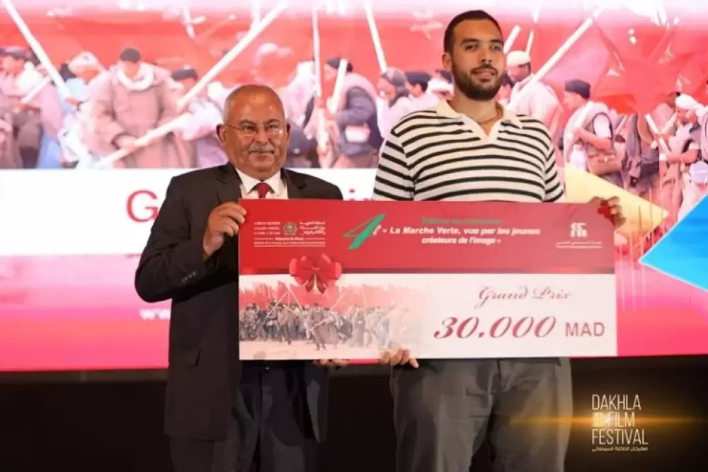 Dakhla : le film "Nidâe Al Watan" remporte le Grand Prix du concours "La Marche verte"
