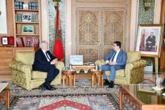 Nasser Bourita s’entretient à Rabat avec le président du groupe d’amitié France-Maroc au Sénat