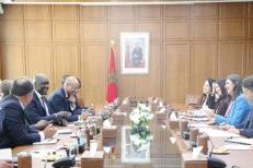 Nadia Fettah s'entretient avec le DG de la SFI