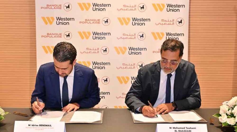 BCP et Western Union lancent les transferts d’argent instantanés vers le Maroc