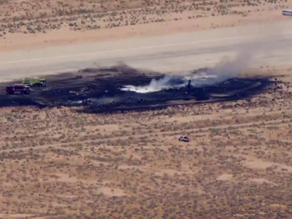 USA : huit morts dans le crash d’un bombardier B-52 en Californie