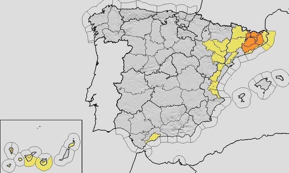 Espagne : 5 régions en alerte pour chaleur, orages et vents violents