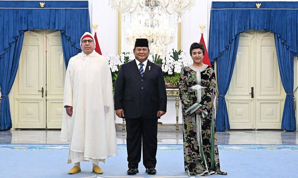 L’Ambassadeur de S.M. le Roi en Indonésie présente ses Lettres de créance au Président Prabowo Subianto