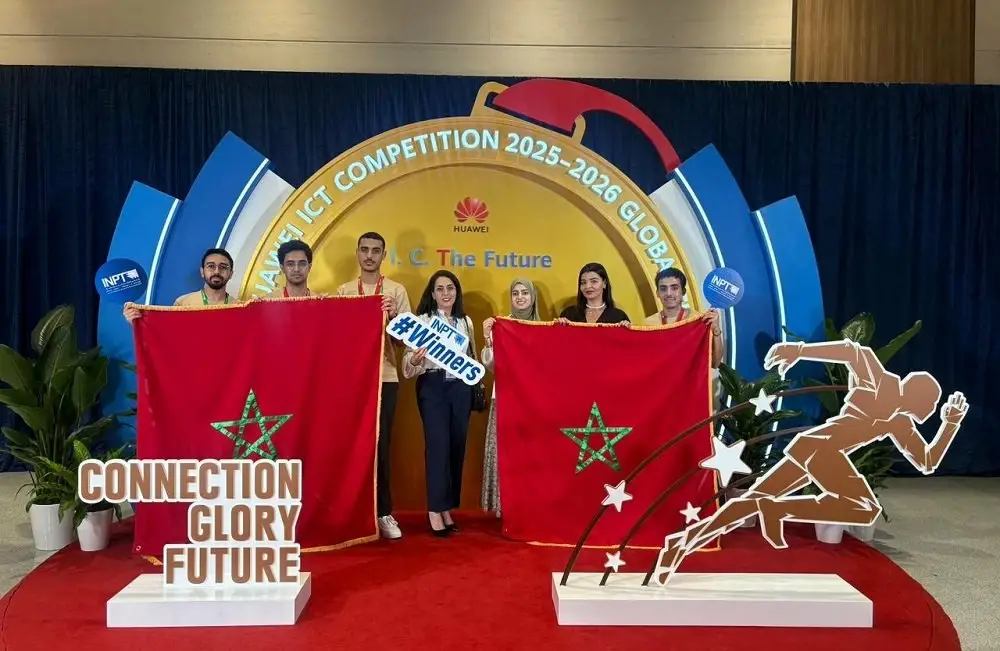 Deux équipes marocaines de l’INPT distinguées à la finale de la Huawei ICT Competition 2026