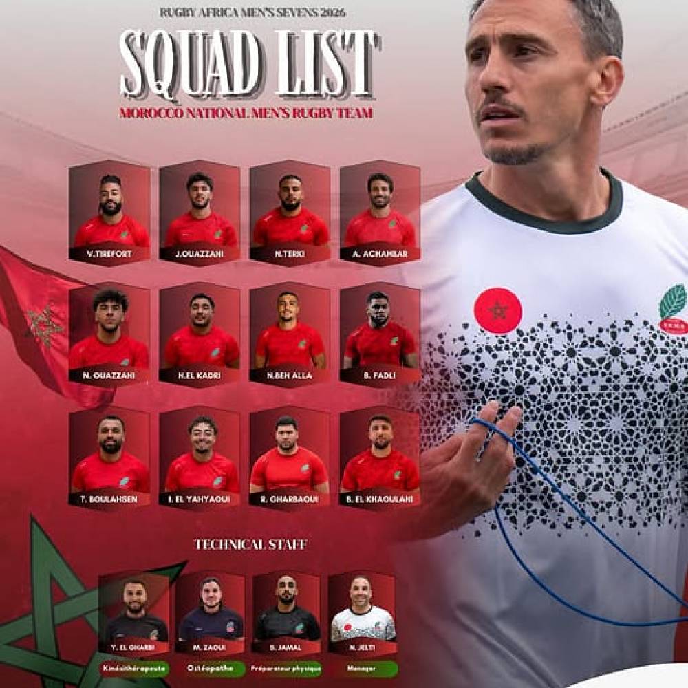 CAN Rugby à VII : La liste finale dévoilée