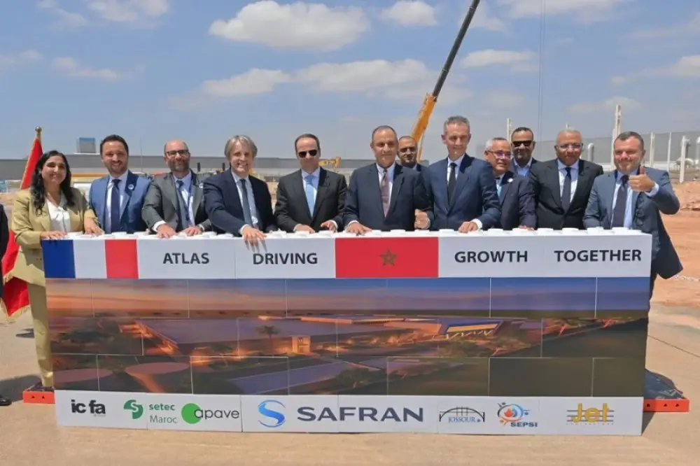 Aéronautique : Safran Electronics & Defense lance à Nouaceur les travaux d'extension de son site industriel