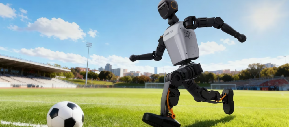 Ce robot footballeur s’entraîne pendant la Coupe du monde à battre les humains… et ses penalties font des dégâts !