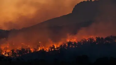 France - Feux de forêt : Six départements du sud e...