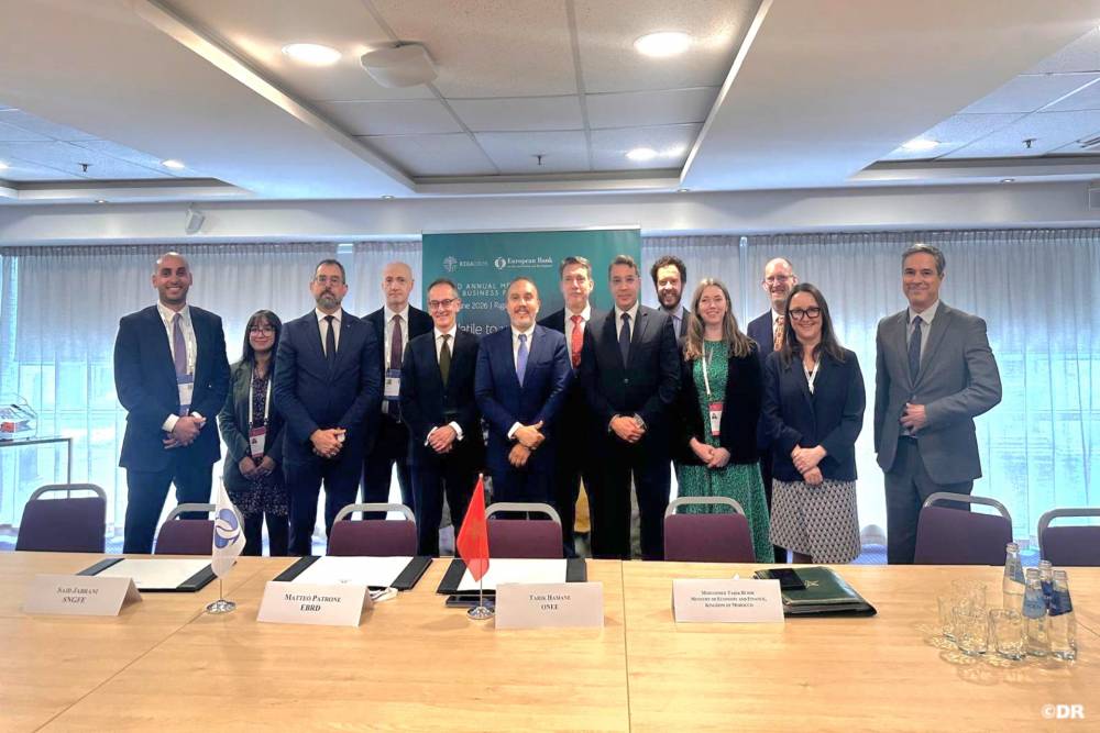 Eau potable : L’ONEE sécurise une levée de fonds de 250 M € auprès de la BERD