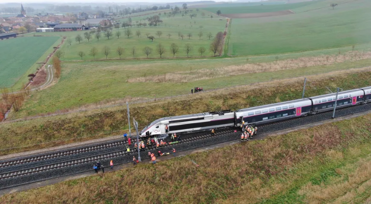 Un TGV Strasbourg-Paris déraille près de Saverne, 22 personnes blessées