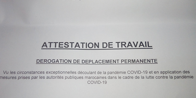 Déplacement au travail : L'attestation de l'employeur, suffisante ou pas ?