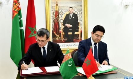 Le Maroc et le Turkménistan signent trois accords pour le raffermissement de leur coopération bilatérale