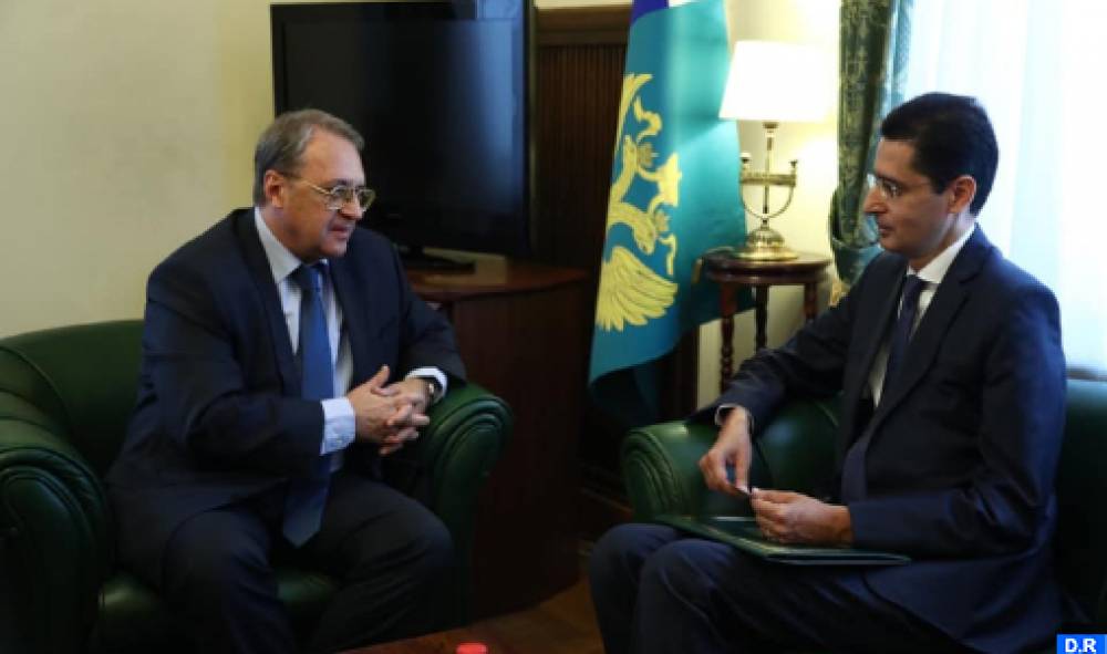 Mikhail Bogdanov reçoit l’ambassadeur du Maroc à Moscou
