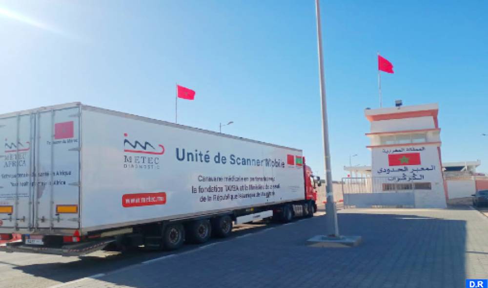 El Guerguarat: Départ vers l’Afrique de l’Ouest d’une caravane médicale marocaine