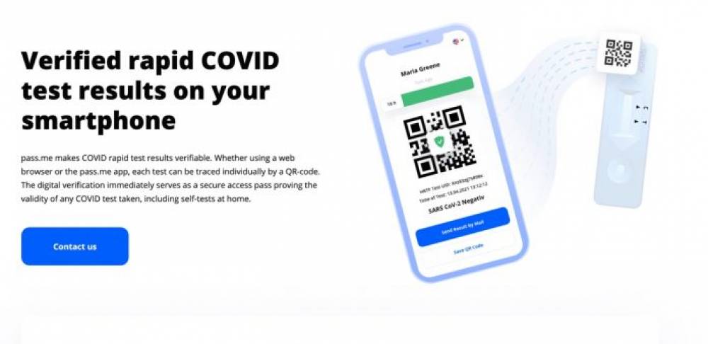 Enfin, des solutions digitales aux tests rapides Covid grâce à « pass.me »
