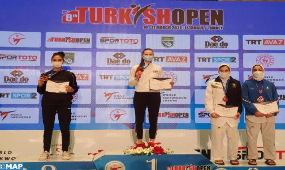 Tournoi international de Taekwondo (Istanbul 2021) : médaille d’argent pour la Marocaine Safia Saleh dans la catégorie (-57 kg)