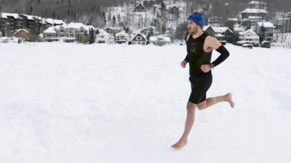 Semi-marathon sur la neige : Karim El Hayani bat le record du monde