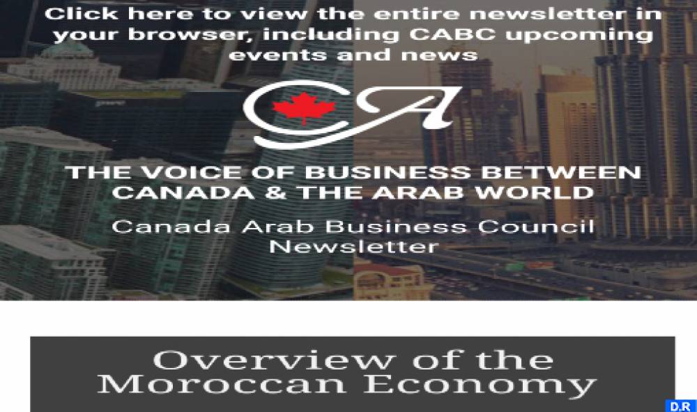 Le Conseil de commerce canado-arabe braque les projecteurs sur les opportunités d’affaires au Maroc