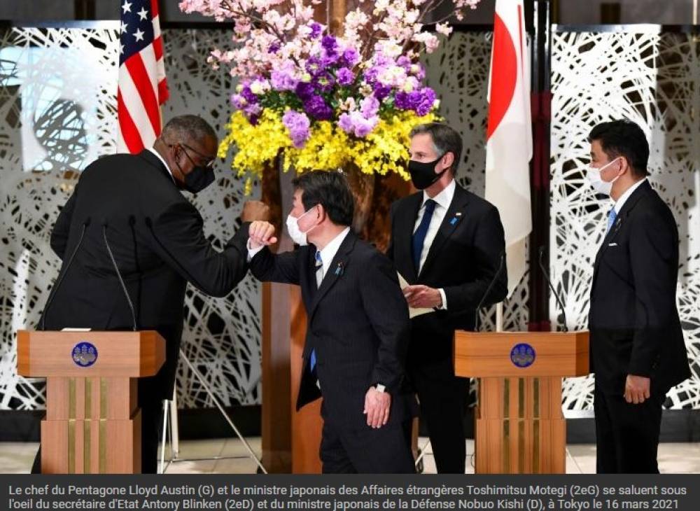 Washington et Tokyo haussent le ton face à Pékin