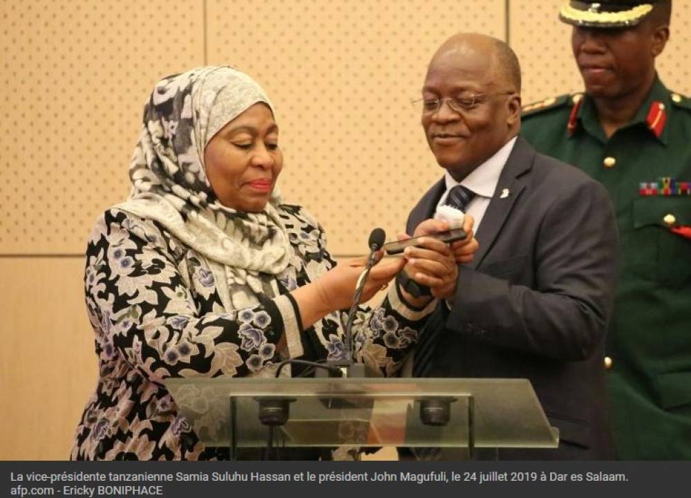 Samia Hassan, première présidente de l'histoire de la Tanzanie
