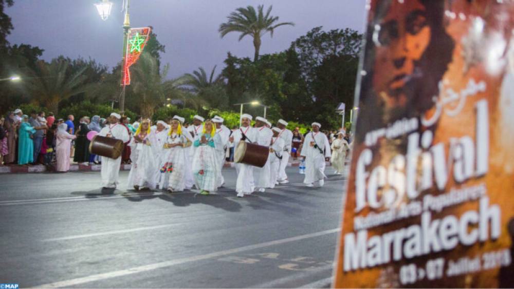 Le 51ème festival national des arts populaires, du 1er au 5 juillet à Marrakech