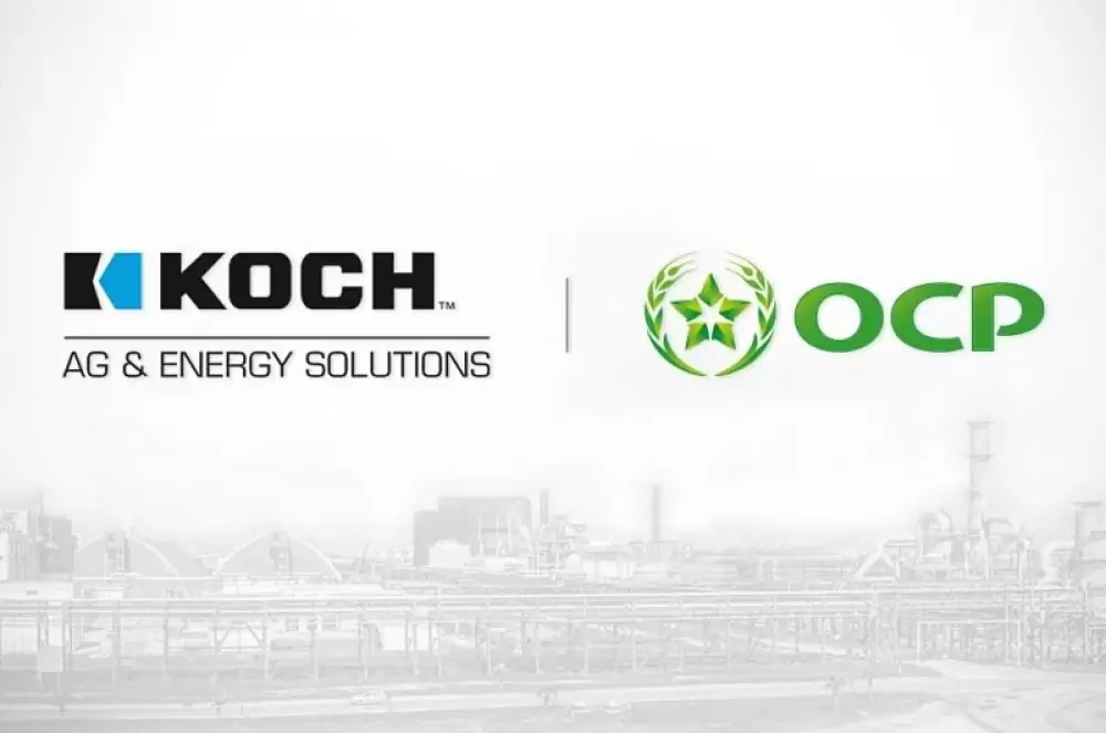 Groupe OCP: Koch Ag & Energy Solutions prévoit d’acquérir une participation de 50 % dans JFC III