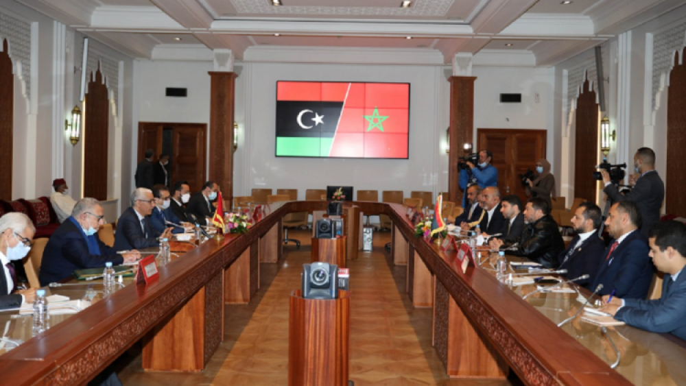 Talbi Alami s’entretient avec le président du Conseil national des libertés publiques et des droits de l’Homme de Libye