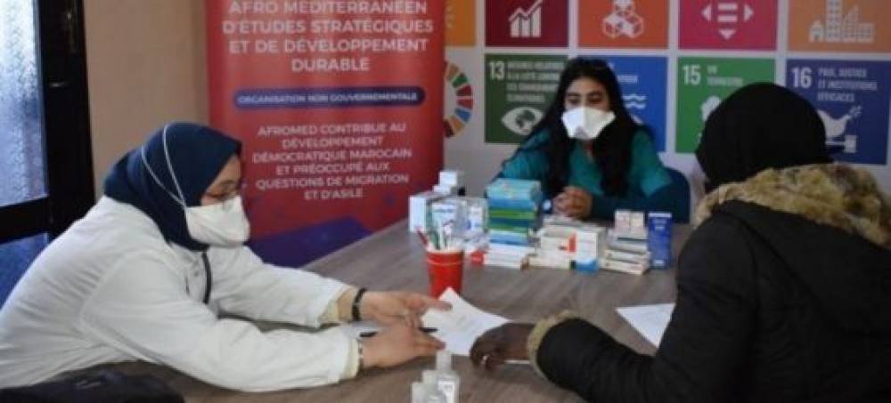 Marrakech : Caravane médicale pour le dépistage de la tuberculose chez des migrants